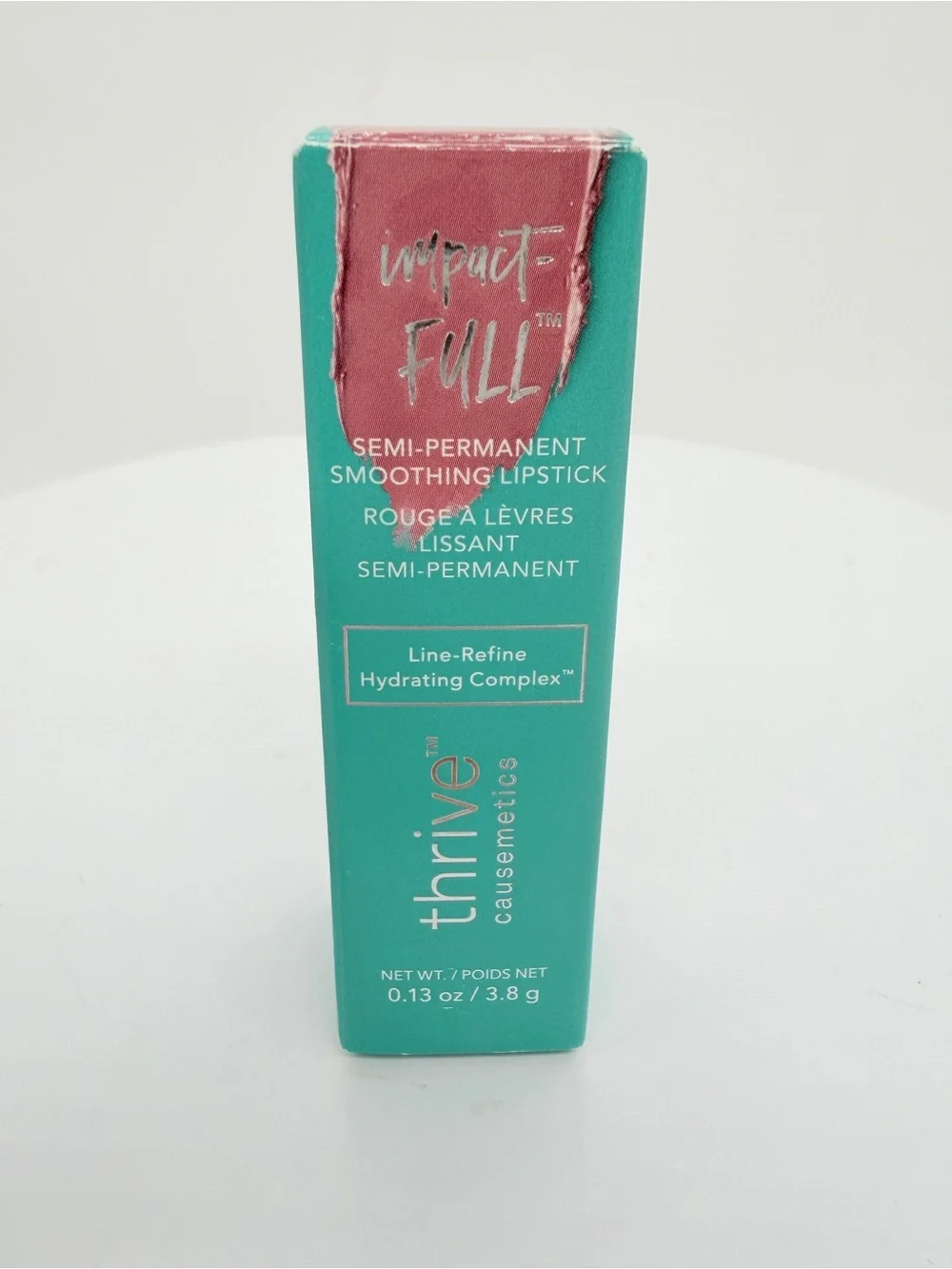 Thrive Impact Full Semi Permanent Smoothing Lipstick Ruth (Peach Taupe) NIB